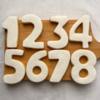 Custom Number Cookies