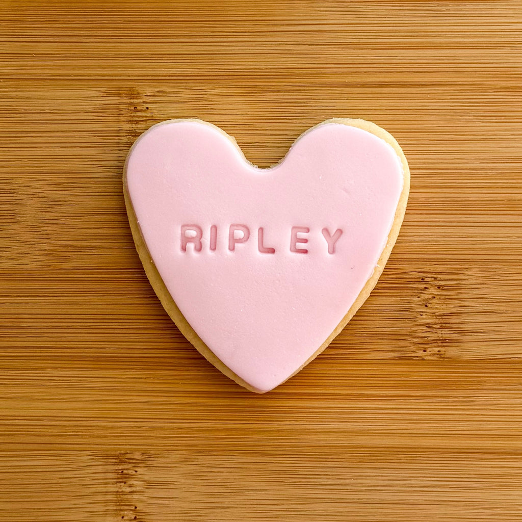 Personalised Shape Cookies