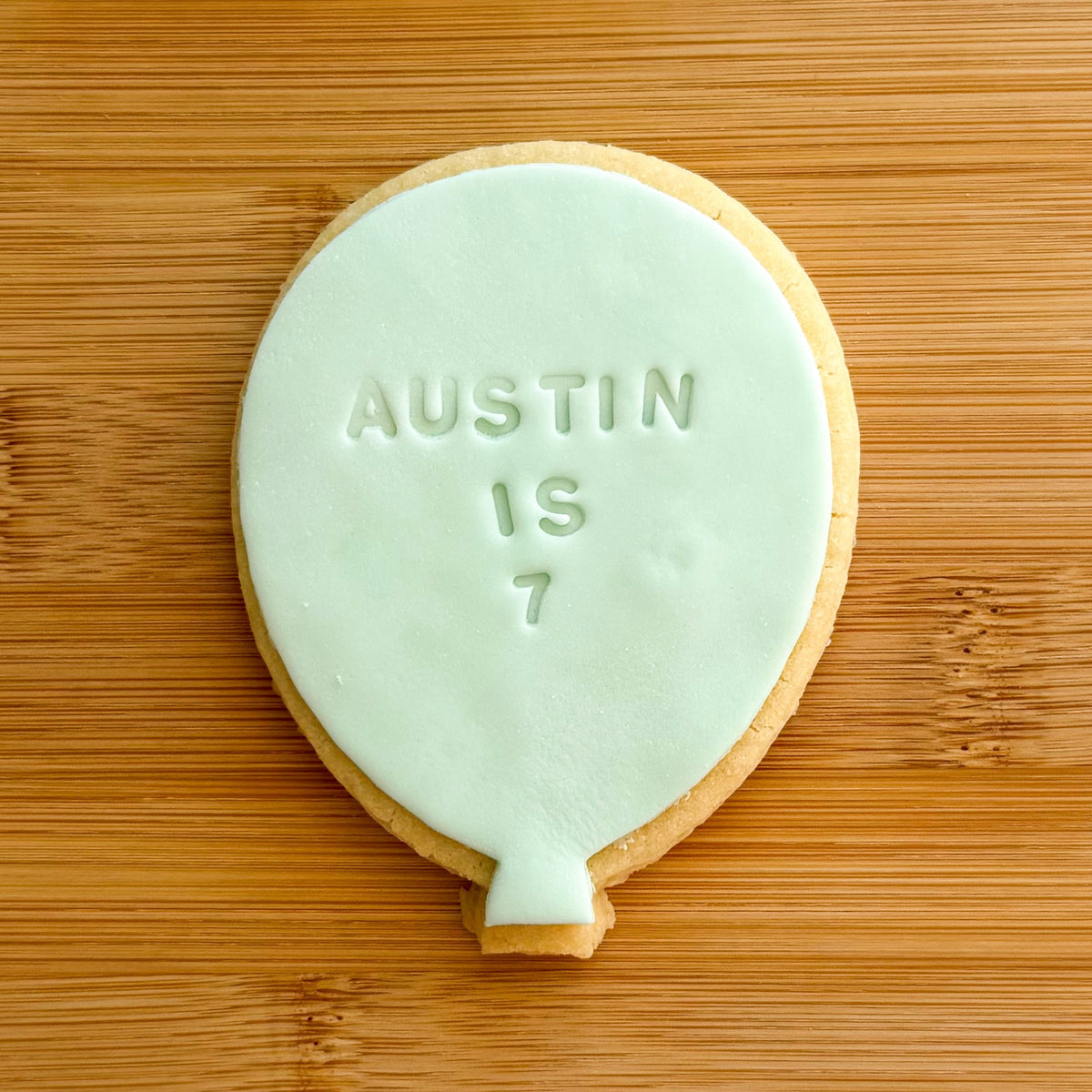 Personalised Shape Cookies