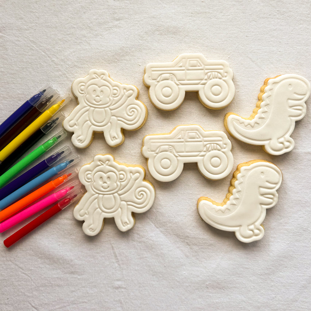 School Holiday Cookie Box