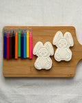 Bunny Colour-In Cookie Kit