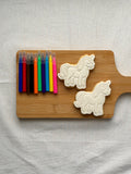 Unicorn Colour-In Cookie Kit