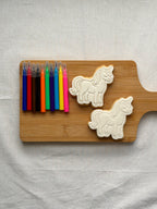 Unicorn Colour-In Cookie Kit