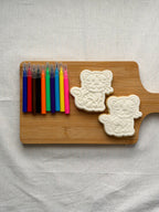 Tiger Colour-In Cookie Kit