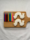 Caterpillar Colour-In Cookie Kit