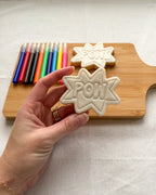 POW Colour-In Cookie Kit