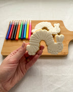 Caterpillar Colour-In Cookie Kit
