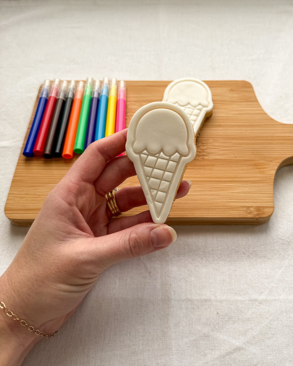 Ice Cream Colour-In Cookie Kit