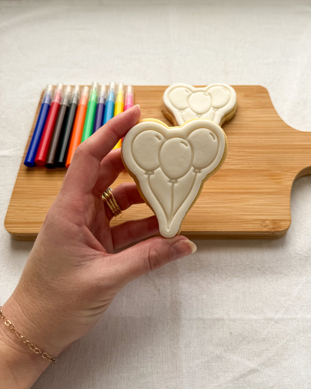 Balloon Colour-In Cookie Kit