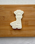 Giraffe Colour-In Cookie Kit