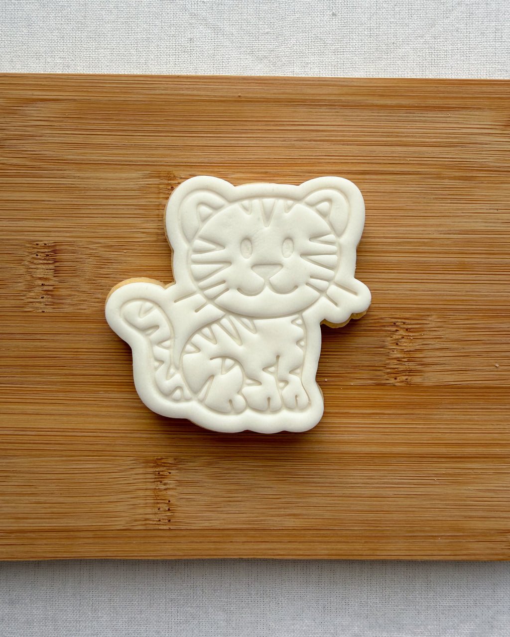 Tiger Colour-In Cookie Kit