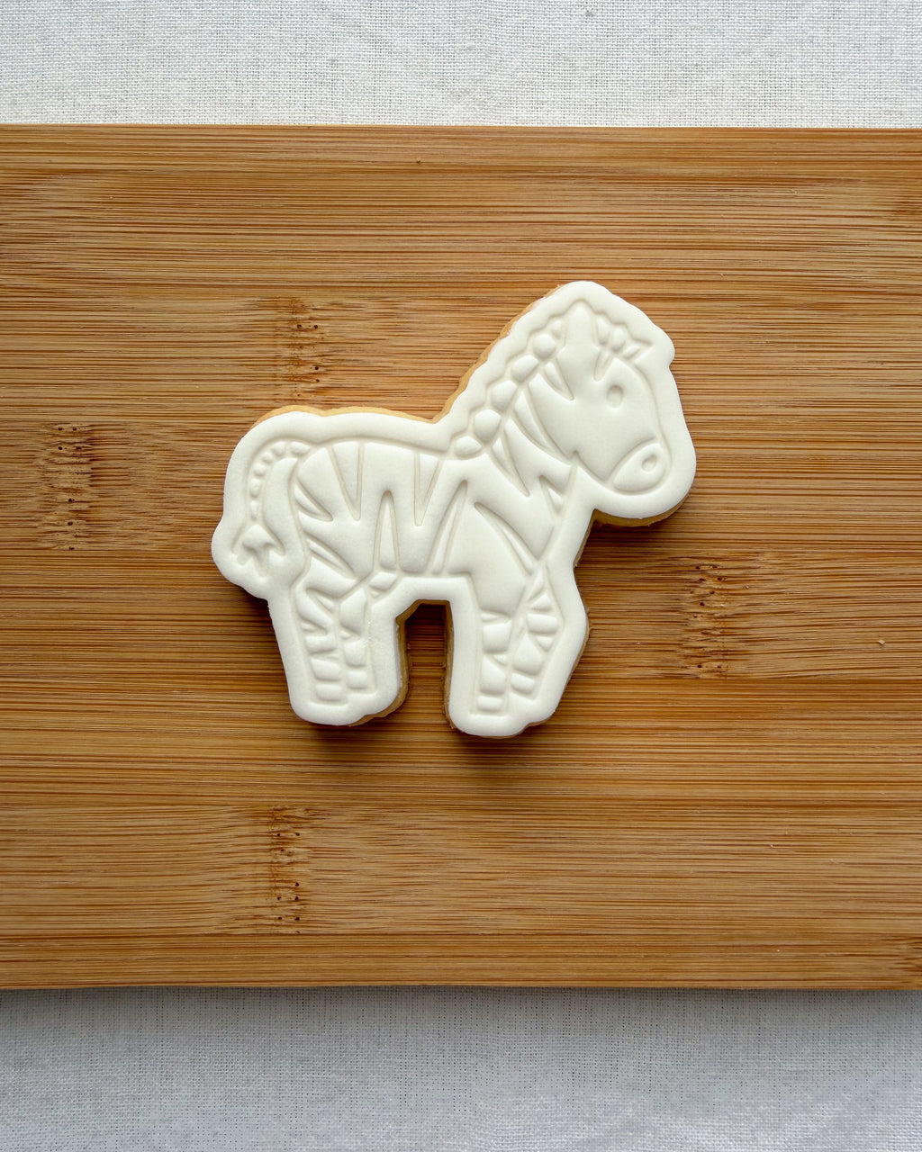 Zebra Colour-In Cookie Kit