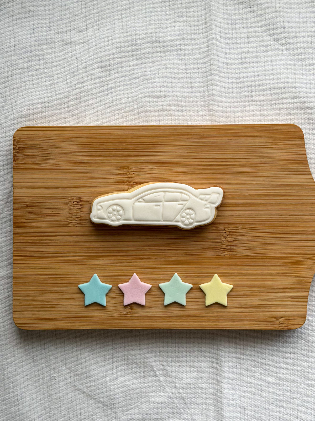 Racing Car Themed Cookies