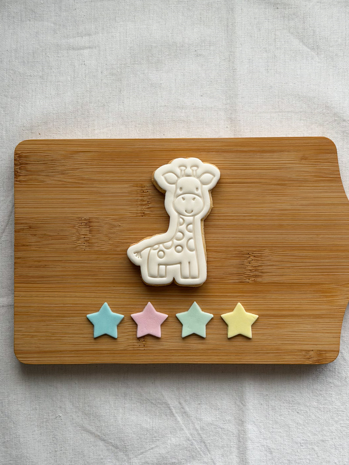 Giraffe Themed Cookies