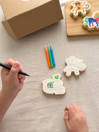 Train Colour-In Cookie Kit