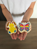 Bunny Colour-In Cookie Kit