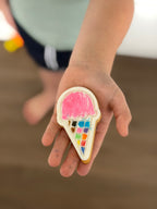 Ice Cream Colour-In Cookie Kit