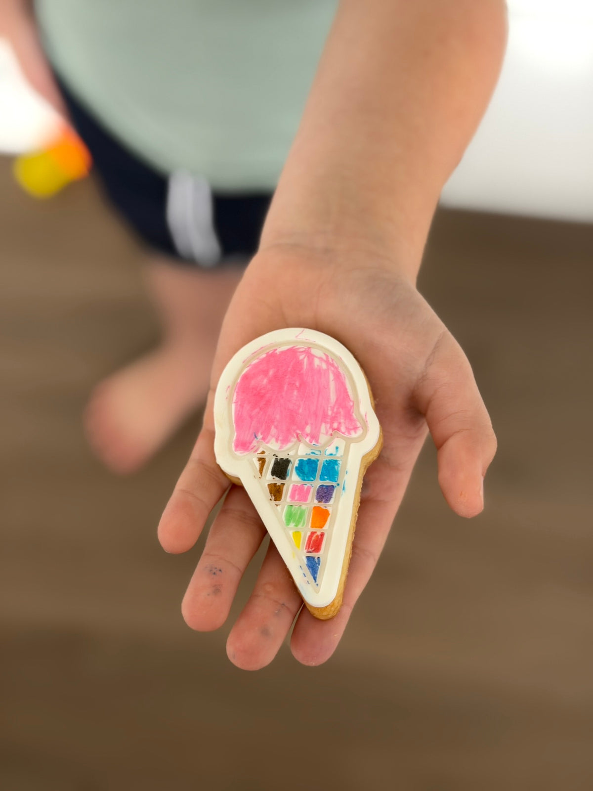 Ice Cream Colour-In Cookie Kit