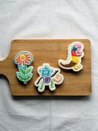 Dinosaur Colour-In Cookie Kit
