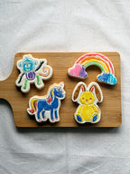 Rainbow Colour-In Cookie Kit