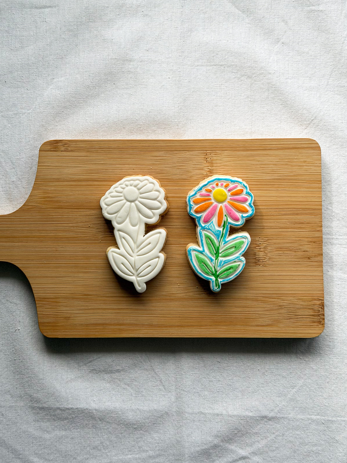 Daisy Colour-In Cookie Kit
