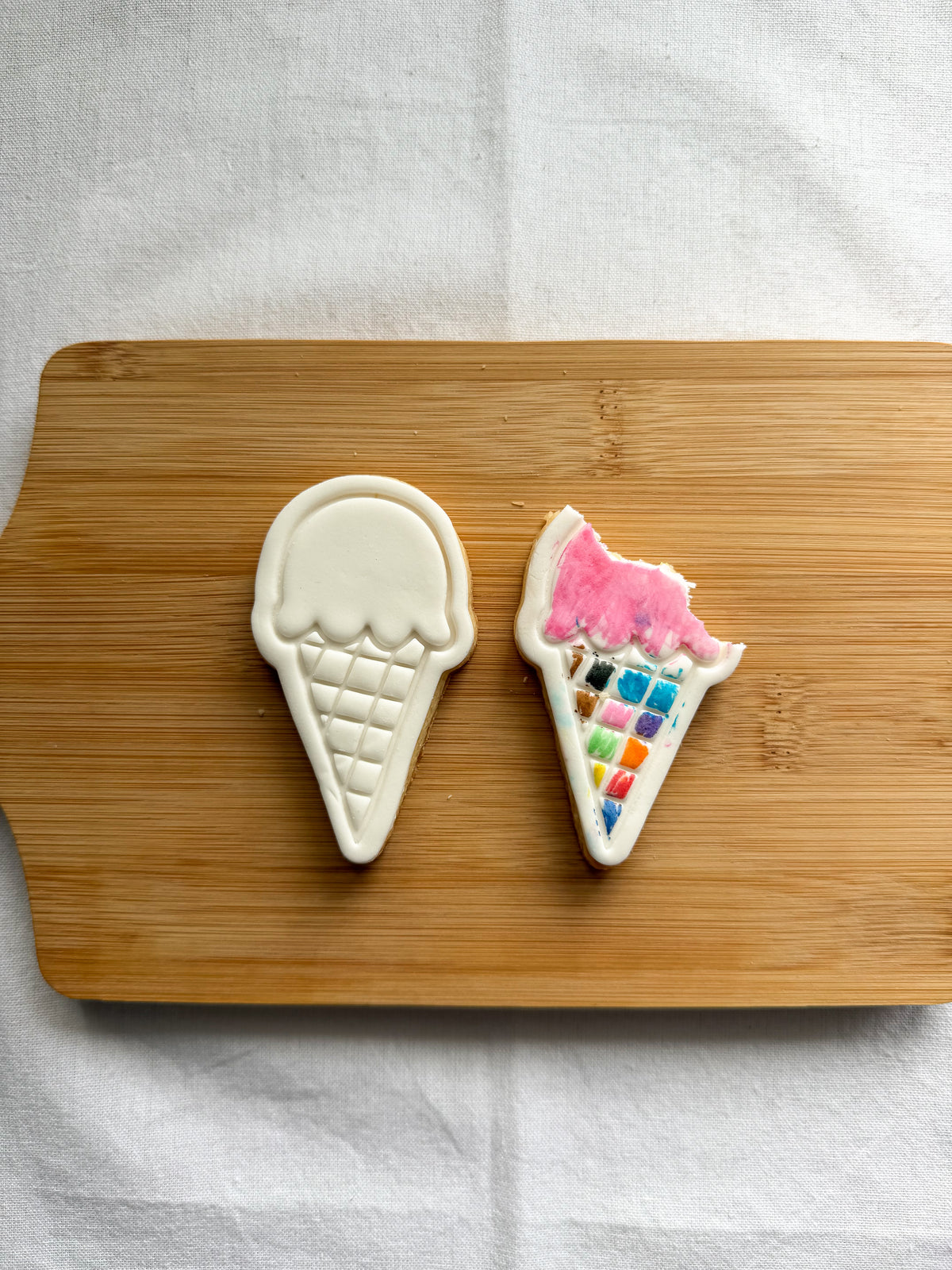 Ice Cream Colour-In Cookie Kit