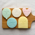 Personalised Shape Cookies